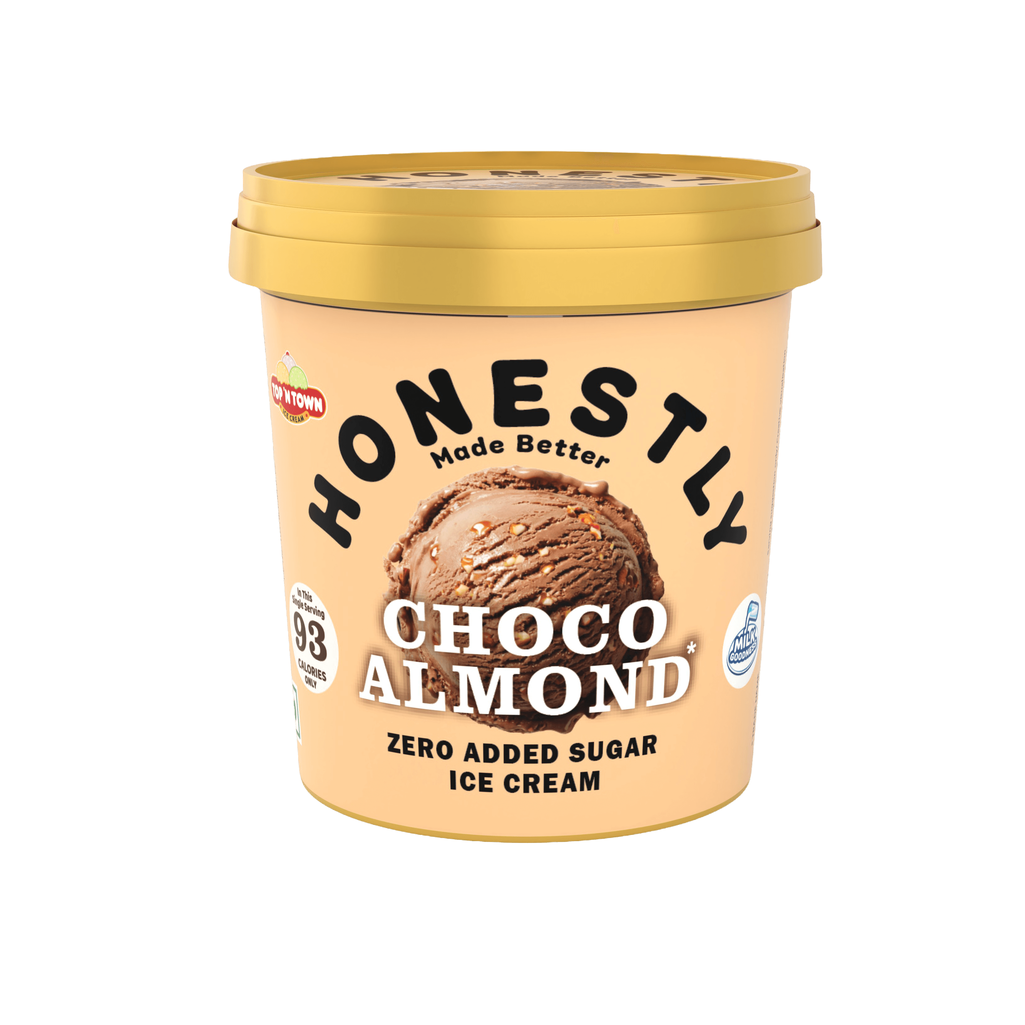 Zero added sugar ice cream